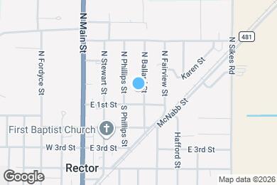 Map image of the property - 115 N Ballard St