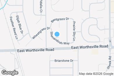 Map image of the property - 936 Shenandoah Way