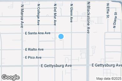 Map image of the property - 4755 N San Pablo Ave