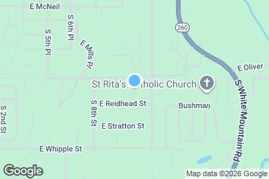 Map image of the property - 1001 E Owens