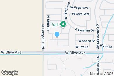 Map image of the property - 18606 W Sanna St