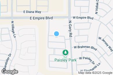 Map image of the property - 1725 W Matthews Dr