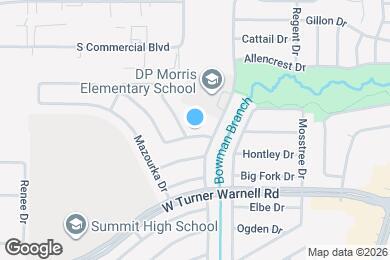 Map image of the property - 907 Kendall Dr