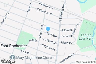 Map image of the property - 215 East Ave