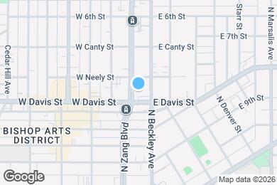 Map image of the property - 111 W Davis St