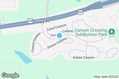 Map image of the property - 11235 Pecan Canyon