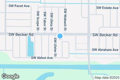 Map image of the property - 4618 SW Vahalla St
