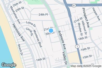 Map image of the property - 1948 Valley Park Ave