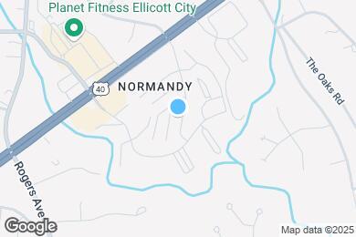 Map image of the property - Renaissance Hills at Ellicott City