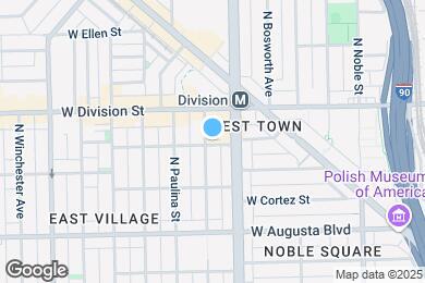 Map image of the property - 1101 N Marshfield Ave