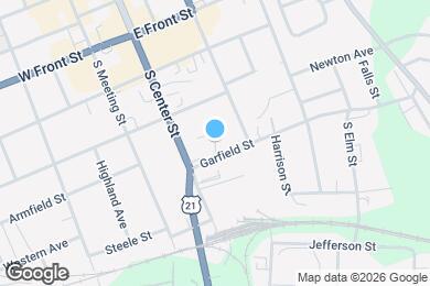 Map image of the property - 515 Wagner St