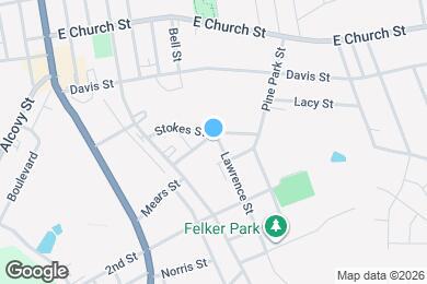 Map image of the property - 320 Knight St