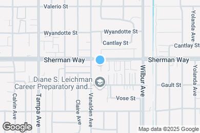 Map image of the property - Sherman West Apartments