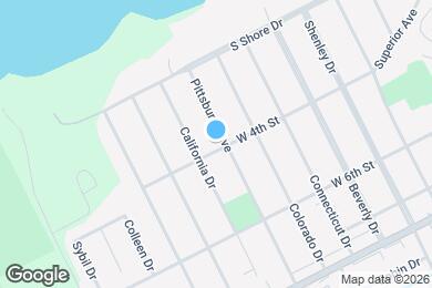 Map image of the property - 338 Pittsburgh Ave