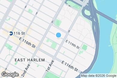 Map image of the property - 346 E 119th St