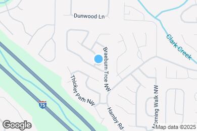 Map image of the property - 4994 Sandyhook Ct NW