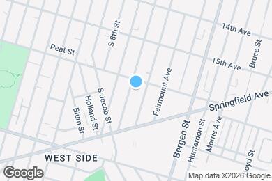 Map image of the property - 384 S 6th St