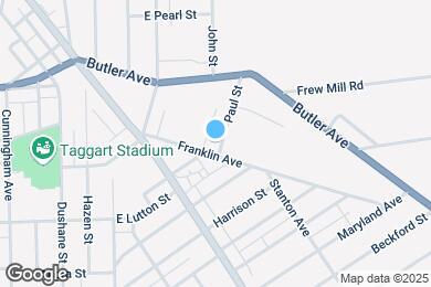 Map image of the property - 744 Paul St