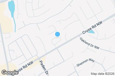 Map image of the property - 1048 Regency Dr NW