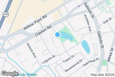 Map image of the property - 1731 Ellis St