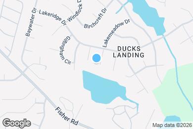 Map image of the property - 2016 Lakemeadow Dr