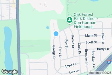 Map image of the property - 16405 George Dr