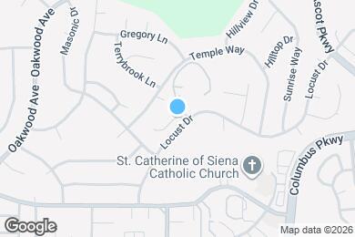 Map image of the property - 300 Locust Dr