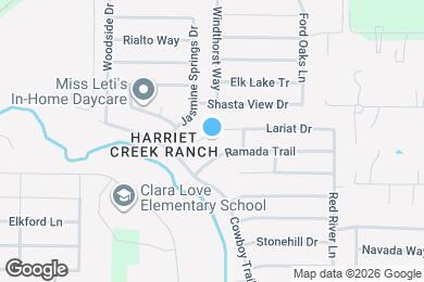 Map image of the property - 1824 Lariat Dr