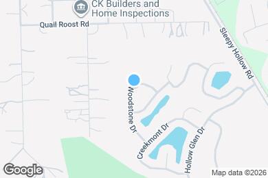 Map image of the property - 2878 Woodstone Dr