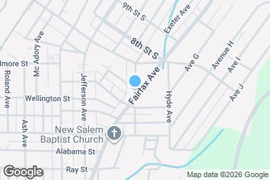 Map image of the property - 502 Exeter Ave