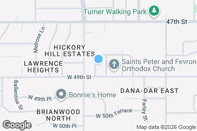 Map image of the property - 4807 Perry Ave