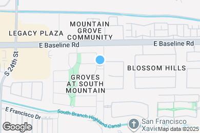 Map image of the property - 7637 S 27th Way