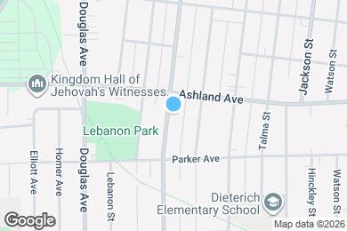 Map image of the property - 1022 S 4th St