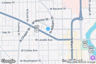 Map image of the property - 405 Lincoln Way W