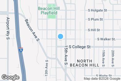 Map image of the property - 1411 S Walker St