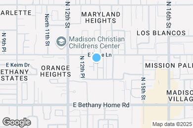 Map image of the property - 6130 N 12th Way