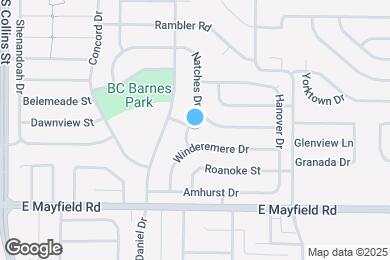 Map image of the property - 3105 Selfridge Dr