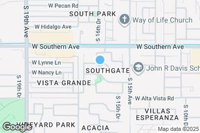 Map image of the property - 1607 W Nancy Ln