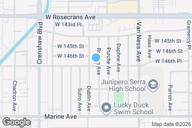 Map image of the property - 14623 Roxton Ave