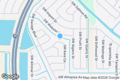 Map image of the property - 2321 SW Kent Cir