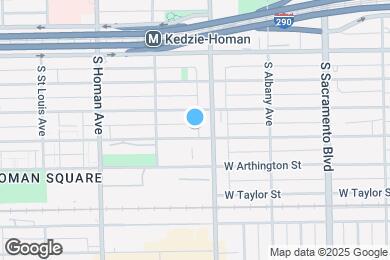 Map image of the property - 3218 W Polk St