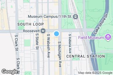 Map image of the property - 1230 S Michigan Ave