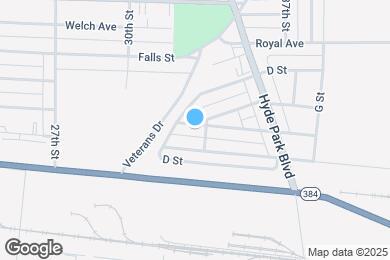 Map image of the property - 46 B St