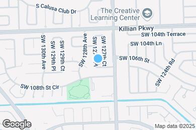 Map image of the property - 10625 SW 127th Pl