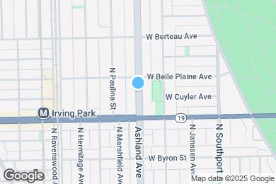 Map image of the property - 4036 Ashland N Ave