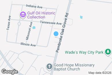 Map image of the property - 9063 Pembroke Oak Grove Rd