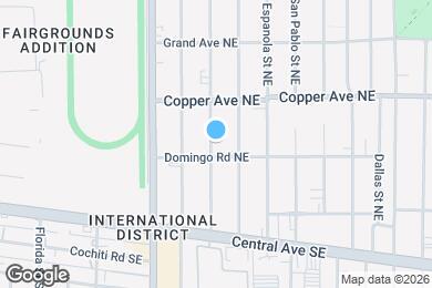 Map image of the property - 208 Chama St NE