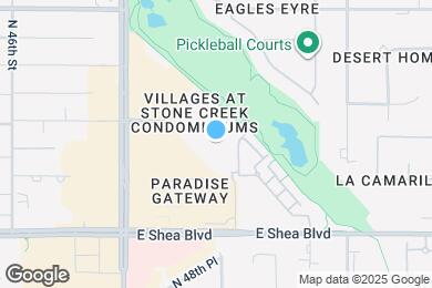 Map image of the property - 4925 E Desert Cove Ave
