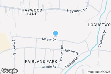 Map image of the property - 352 Melpar Dr