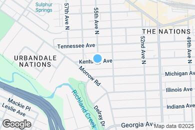 Map image of the property - 5421 Kentucky Ave